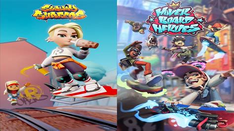 Subway Surfers Copenhagen Vs Subway Surfers 2 Hoverboard Heroes