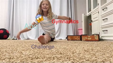 Abc Gymnastics Challenge🤸‍♀️ Pt 3 Youtube