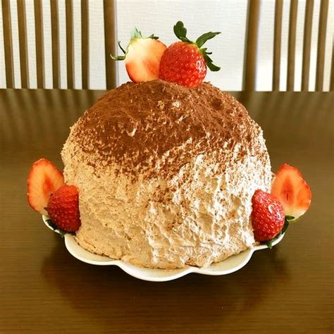 みんなの「スポンジケーキ チョコレート ドームケーキ」レシピが85品 クックパッド