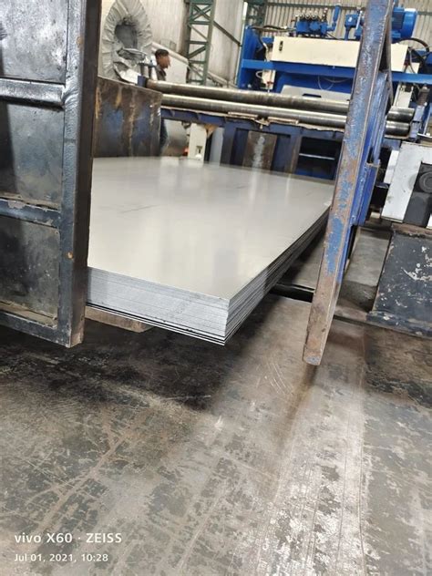 Mild Steel Hot Rolled Pickled Oiled Sheets IS 2062 E250 2mm At 54