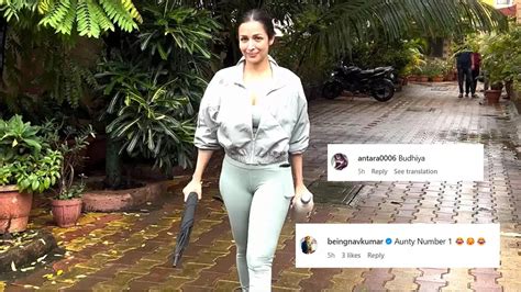 Malaika Arora Flaunts Her Perfect Body In Grey Athleisure Netizens