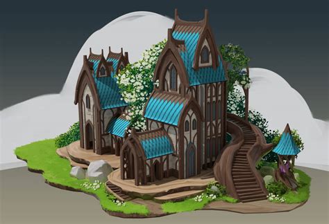 Elf house by TimoKujansuu on DeviantArt