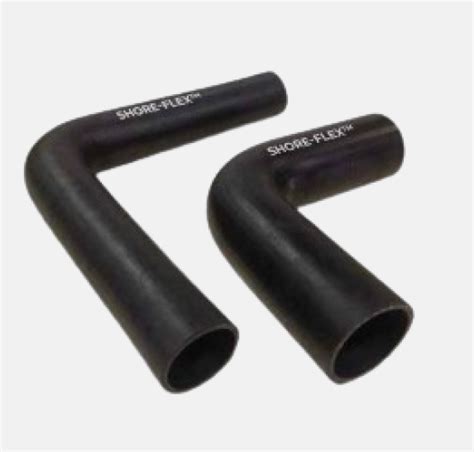 Shore Flextm 500 Series Shaped Coolant Hose 90 Degree Elbow Epdm Textured Shore Flex