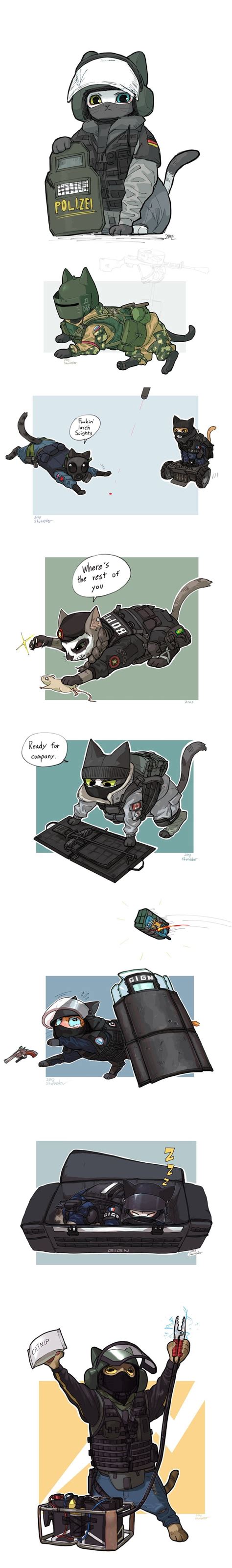 Rainbow Six Siege Cat Edition Gag