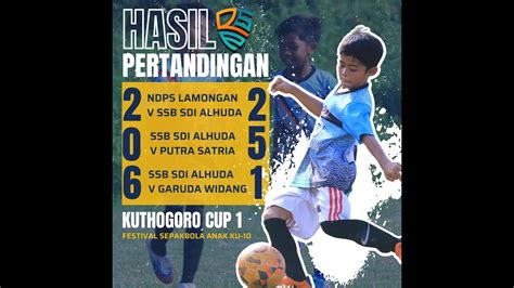 Kompetisi Sepak Bola U 10 Se Jawa Timur Ssb Qsp Sd Islam Al Huda