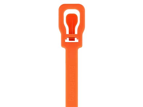 Retyz Inch Orange Uv Releasable Standard Cable Tie Pack