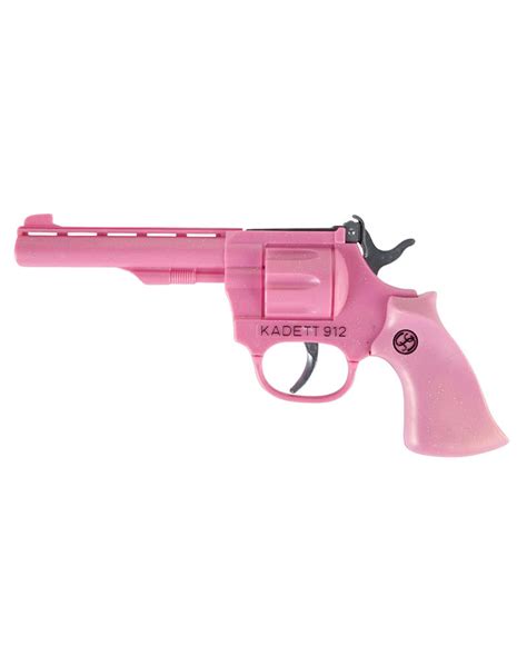 Cadet 912 Revolver Pink Toy Gun For Cowgirls Horror