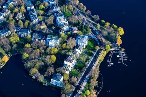 Hamburg From The Bird S Eye View Houses And Street Schoene Aussicht On