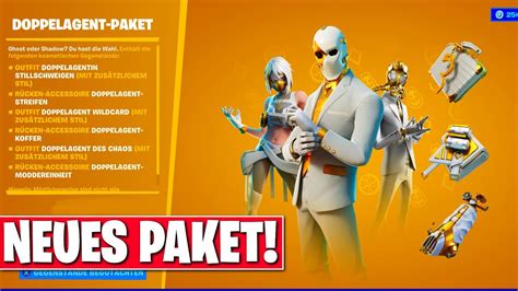 Neues Doppelagenten Paket In Fortnite Ist Da 😱 Youtube