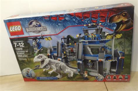 Lego Jurassic World Indominus Rex Breakout From Dr Wu Zach