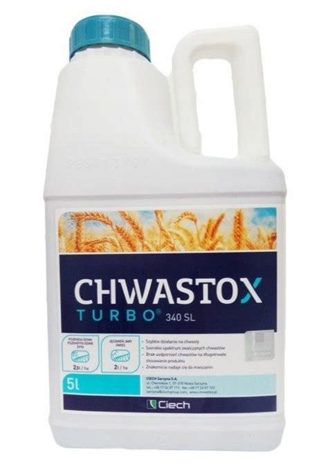 Chwastox Turbo 340 SL 5L na chwasty dwuliścienne CHWASTOX TURBO 340 SL