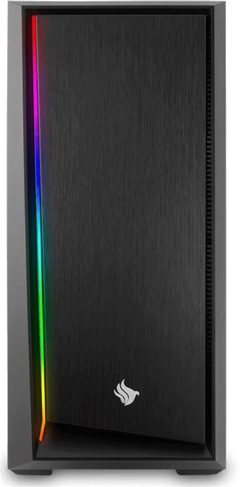 Gabinete Gamer Pichau Dragoon R LED RGB Lateral Em Vidro Temp PGDR 01