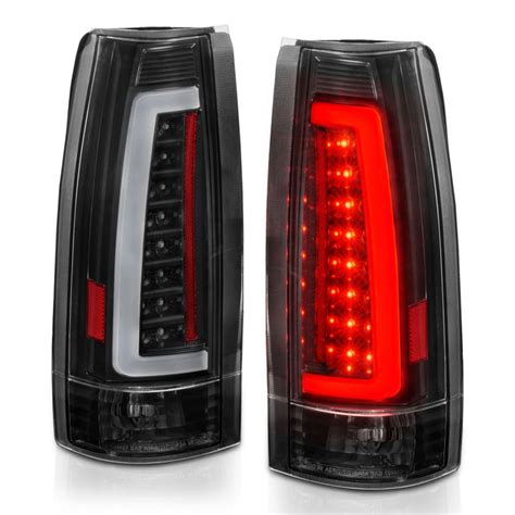 Anzo Anzo Tail Light Assembly Led Clear Black Chevy