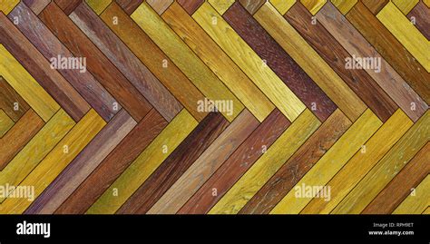 Seamless Wood Parquet Texture Horizontal Herringbone Various Stock