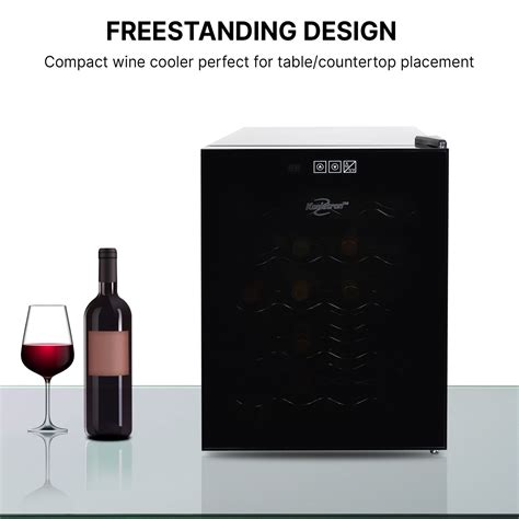 Koolatron 20 Bottle Wine Cooler Freestanding Thermoelectric Wine Fridge