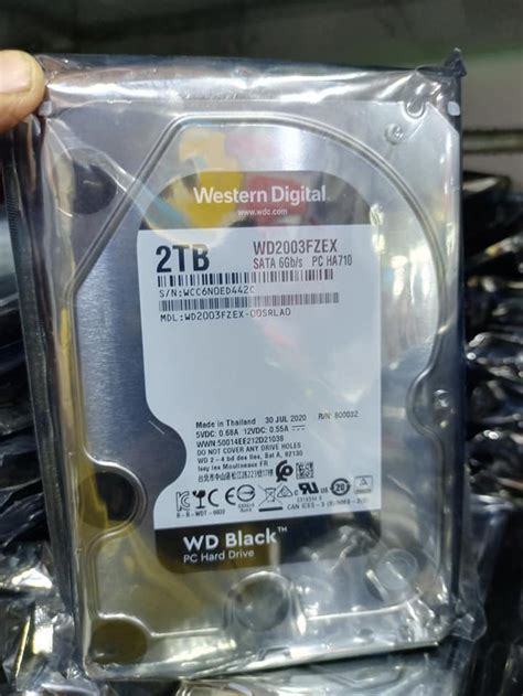 Western Digital Black Hard Disk 2 Tb Internal 7200 Rpm 3 5 Wd Hard