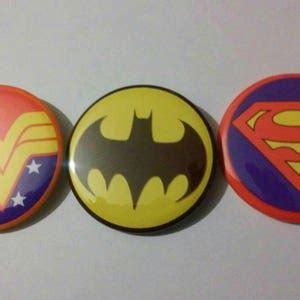 DC: Justice League founders Logo Set single Purchase or - Etsy