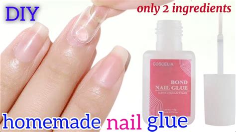 How To Make Nail Glue At Home Homemade Nail Glue It Really Works Youtube