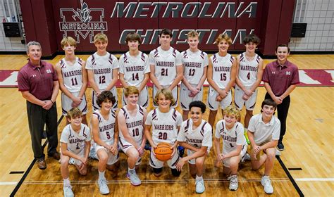 Middle School Boys Basketball Metrolina Christian Academy