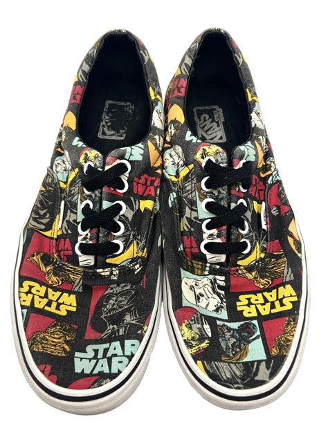 Star Wars Vans Comic Strip Mens Shoe Sneaker Size 10 Gem