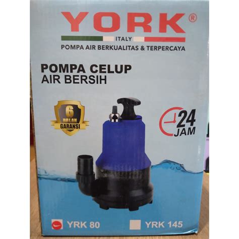 Jual Mesin Pompa Air Celup Kolam Bersih York Yrk Jam Shopee