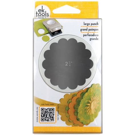 Crafts Ek Tools Inch Paper Punch Large Circle New Package Paper