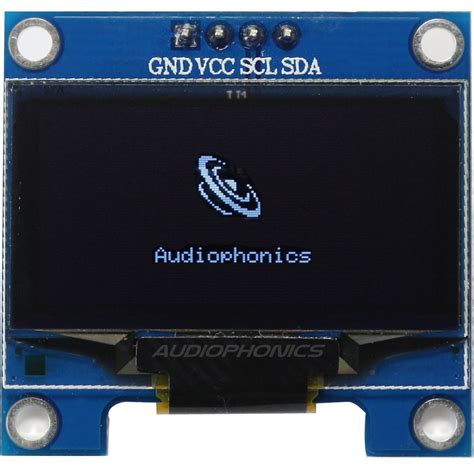 White OLED 1 3 Screen 128X64 SH1106 Interface I2C Audiophonics