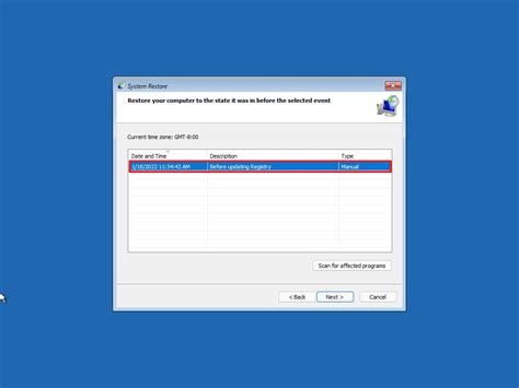 Desfazer Altera Es Do Sistema Windows Usando Um Ponto De