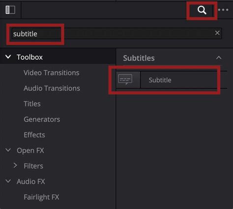 How To Create Subtitles In Davinci Resolve