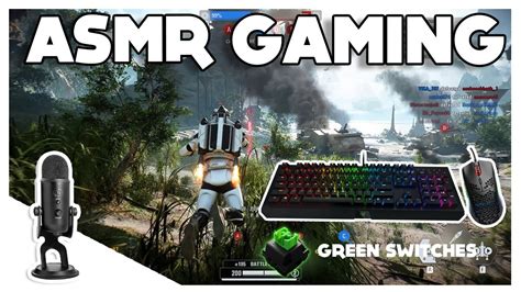 Asmr Gaming 🎧 Star Wars Battlefront 2 Razer Keyboard Mouse