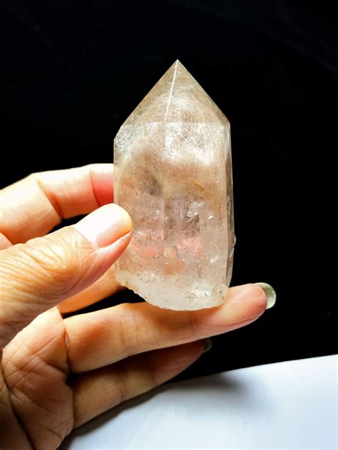 Real Tibet High Altitude Clear Gold Rutilated Crystal Quartz Etsy