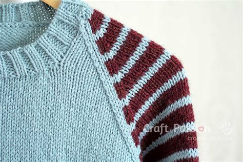 Simple Raglan Sweater Knitting Pattern Free Atelier Yuwa Ciao Jp