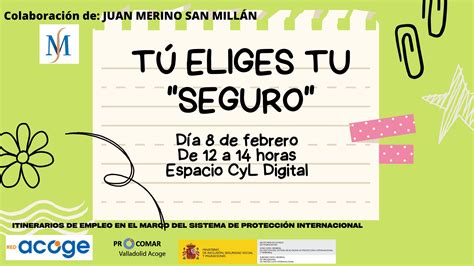 Taller Tú Eliges Tu Seguro Procomar Valladolid Acoge