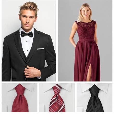 The Secret To Coordinating Bridesmaids And Groomsmen Burgundy