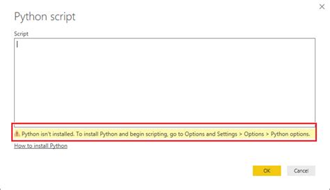 Ejecuci N De Scripts De Python En Power Bi Desktop Power Bi