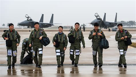 Buddy Wing 15 7 Republic Of Koreaus Air Force Pilots Train