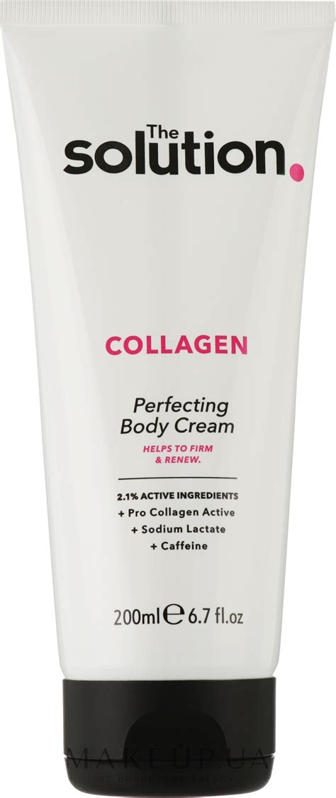 The Solution Collagen Perfecting Body Cream - Крем для тела с ...