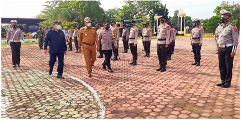 Operasi Ketupat Lancang Kuning 2021 Polres Rohil Terjunkan 75 Personil