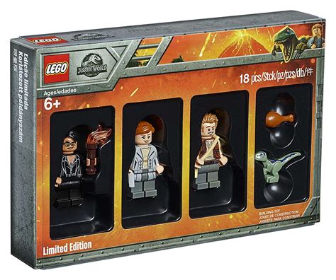 Lego Jurassic World Limited Edition Minifigures Set 5005255 The Minifigure Store Official