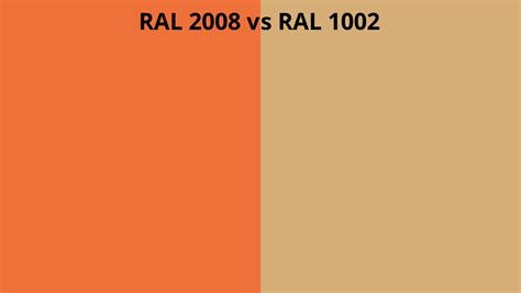 Ral 2008 Vs 1002 Ral Colour Chart Uk