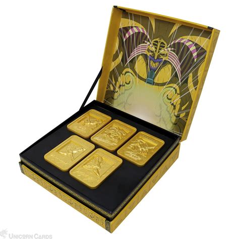 Yu Gi Oh Exodia The Forbidden One Limited Edition K Gold Plated