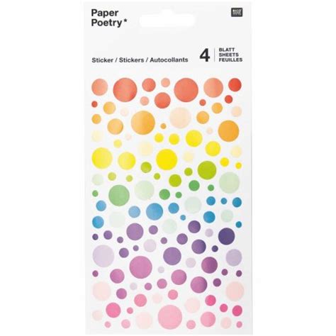 Sticker Paper Poetry Kreise Online Kaufen Modulor