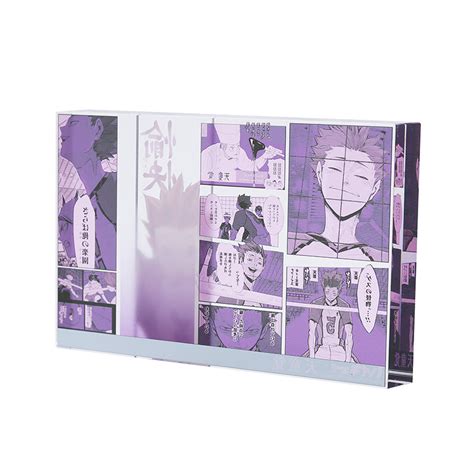 Acrylic Block Satori Tendo Heroes Haikyu Meccha Japan