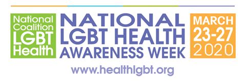 2020 National Lgbt Health Awareness Week Promotional Toolkit Healthlgbtq