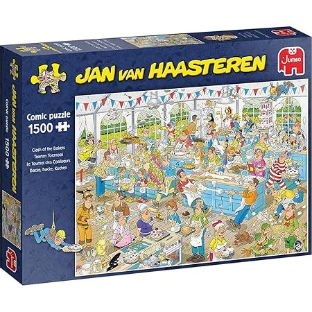 Jumbo Jan Van Haasteren Clash Of The Bakers Jigsaw Puzzles For