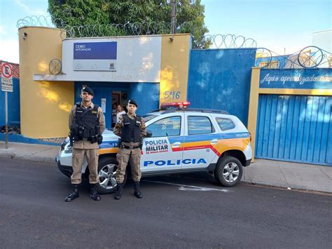 Forças De Segurança Garantem Paz Nas Escolas De Uberaba Semed Nega