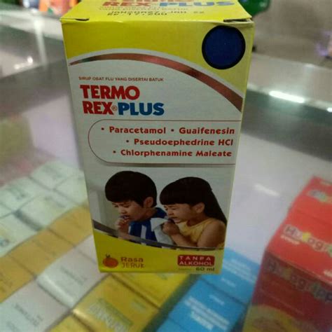 Jual Termorex Plus Syrup 60ml Shopee Indonesia