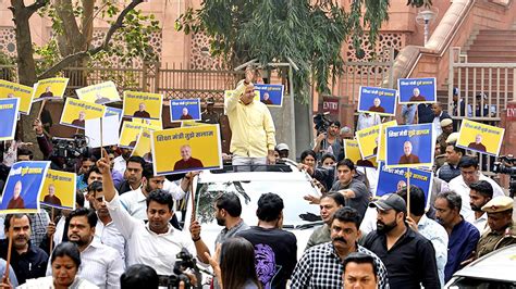 Aap Calls For Nationwide Protests Against Cbi Arrest Of Manish Sisodia