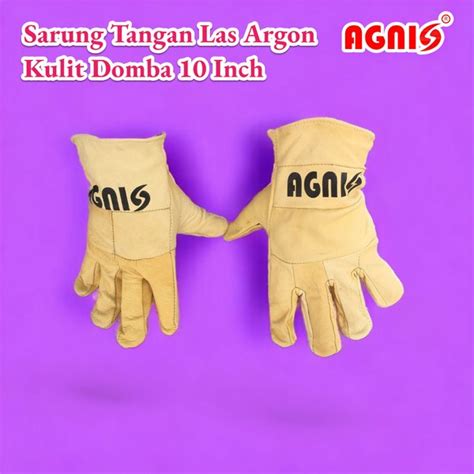 Jual Sarung Tangan Las Argon 10 Inch Sarung Tangan Safety Kulit Domba