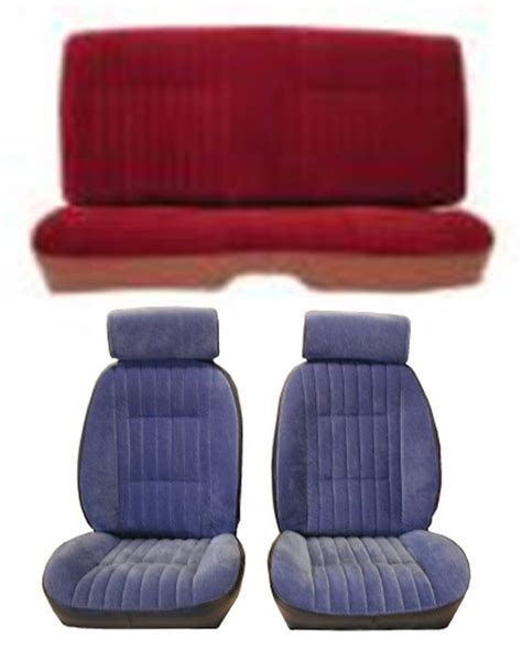 82 88 Olds Cutlass Supreme Seat Upholstery Complete Set 2 Door Front European Reclining G Bucket